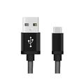 Reekin Fishing Net USB-A / USB-C ladekabel - 2A, 1m - Svart