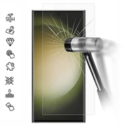 Samsung Galaxy S24 Ultra Beskyttelsesglass - Case Friendly - Klar