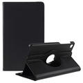 Samsung Galaxy Tab A7 Lite 360 Roterende Folio-etui - Svart